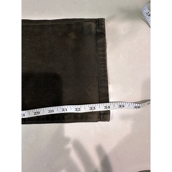 Joe's Jeans The Brixton Men's Sz: 36 Green Straight + Narrow Leg VHDDY08225 - Picture 12 of 16